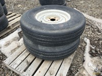 2-15" Tires w/Rims