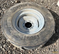11R22.5 Circle Tire w/Galvanized Rim