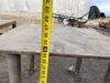 Steel Welding Bench on Casters - OFFSITE - 2