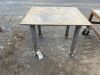 Steel Welding Bench on Casters - OFFSITE - 5