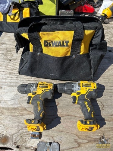 DeWalt Tool Bag w/2- Drills