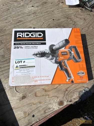 NIB Ridgid 1/2" Corded Drill