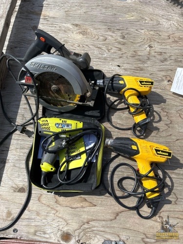 Assorted Corded Tools