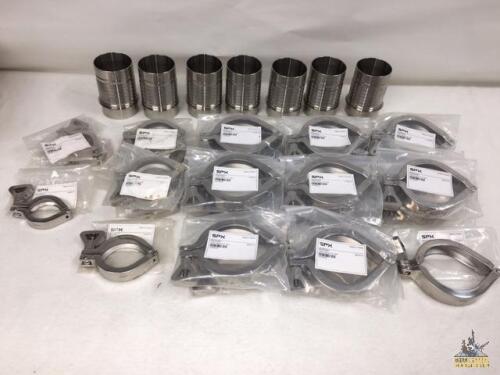 1-Box New Sanitary Clamps & Fittings