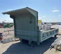 14' Military Dumpbed w/Hoist (w/o Contents)