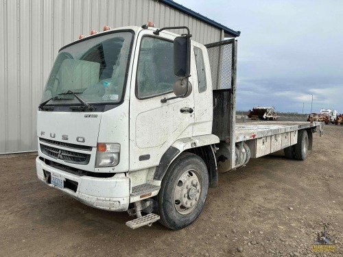 2009 Fuso FK260 Flatbed Truck