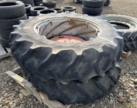 (2) 16.9 R38 Tractor Rear Tires W/ Rims