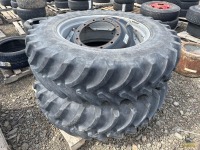 (2) 14.9R34 Tractor Tires W/ Rims