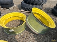 (2) 16x38in Tractor Rims