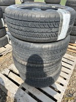 (4) P245/55R18 Bfgoodrich Tires W/ Rims