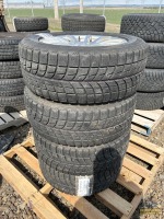 (4) 255/55R18 Bridgestone Tires W/Rims