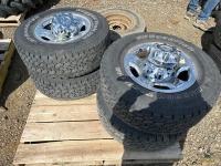 (4) LT265/70R17 Bfgoodrich Tires W/Rims