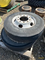 2- Assorted Truck Tires