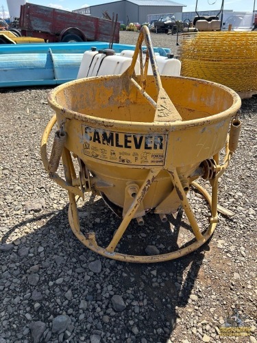 Camlever Concrete Bucket