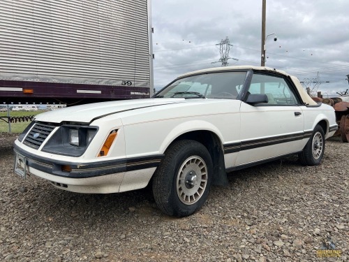 1983 Ford Mustang GLX Convertible