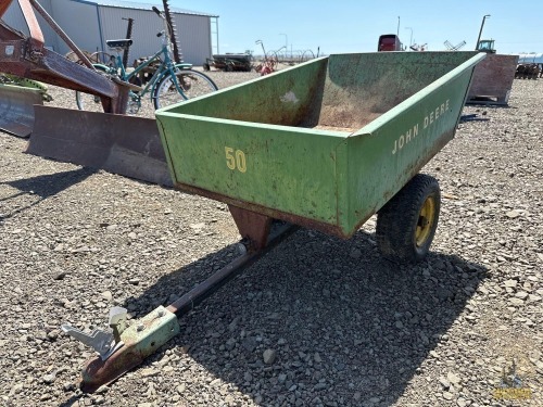 JD 50 Manual Dump Yard Trailer