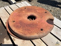 4-McCormick Tractor Wheel Weights