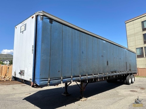 1991 Utility Curtain Trailer