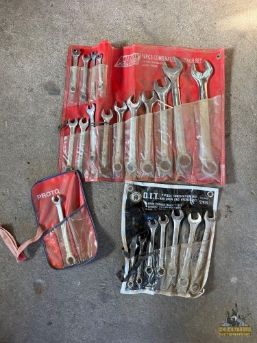 Metric & SAE Combo Wrench Lot - OFFSITE