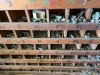 Contents of 105 Hole Wooden Bolt Bin (Bolt Bin Does NOT SELL) - OFFSITE - 14