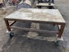 Steel Welding Bench on Casters - OFFSITE - 3