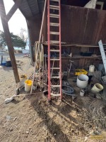 Werner 24ft Fiberglass Extension Ladder-OFFSITE