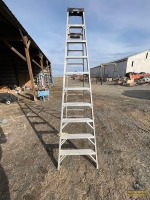 Werner 10ft Aluminum Step Ladder-OFFSITE