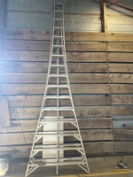 (2) 16' Aluminum Orchard Ladders