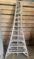 (3) 12' Aluminum Orchard Ladders