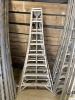 (4) 8' Aluminum Orchard Ladders