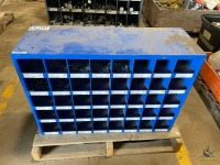 Fastenal 40-Hole Bin w/Contents