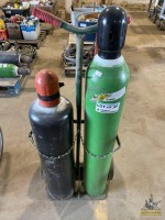 Oxy/Acetylene Tanks w/Cart