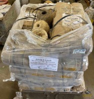 Pallet of Burlap Yarn