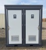 Bastone 2-Stall Portable Toilet