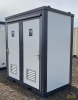 Bastone 2-Stall Portable Toilet - 2