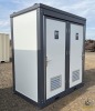 Bastone 2-Stall Portable Toilet - 6