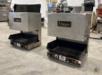 (2) Savory Equipment Co. Pop Down Toasters