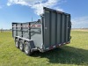 2018 B-Wise DU16-21 Dump Trailer - 3