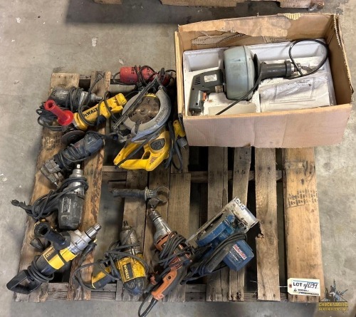 Pallet Corded Tools-Offsite