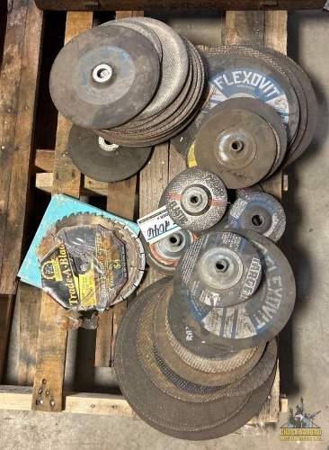 Assorted Grinding & Cutoff Blades-Offsite