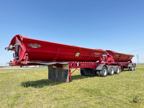 2013 Smithco Tandem B-Train Side Dump Trailer