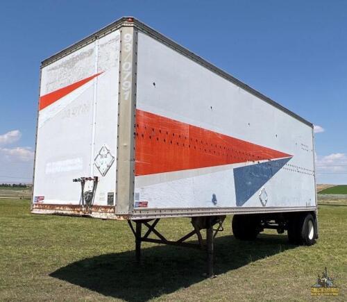 1984 Evans Monon Van Trailer