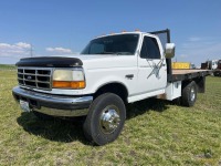 1997 Ford F-350 Flatbed Truck