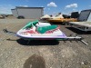 Beach Cart w/1995 Seadoo XP Bombardier Jet ski - Does Not Run - 2