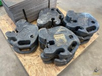 (10) New Holland Weights