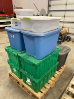 Assorted Storage Totes