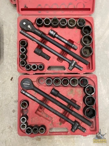 (2) 3/4 Drive Ratchet Sets