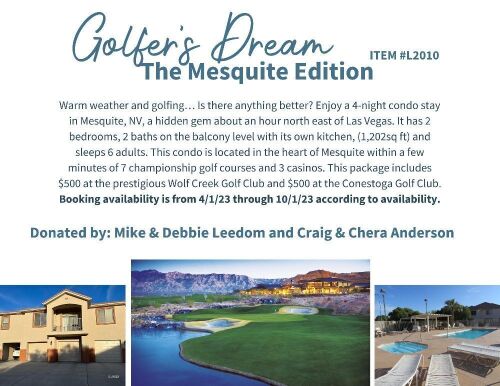 Golfers Dream The Mesquite Edition