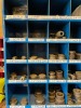 42 Hole Parts Bin w/ Black Pipe Fittings - 3