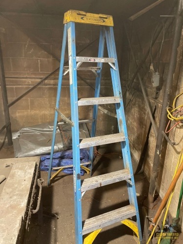 6' Fiberglass Step Ladder